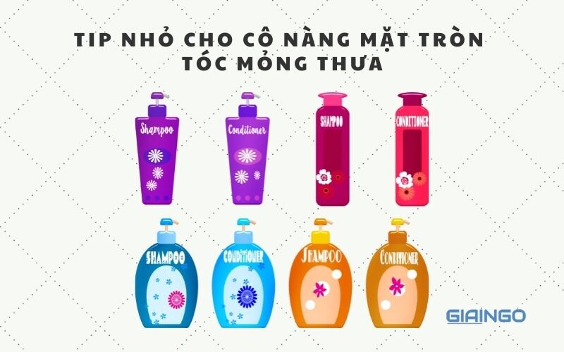 Mẹo nhỏ cho những cô nàng mũm mĩm tóc mỏng