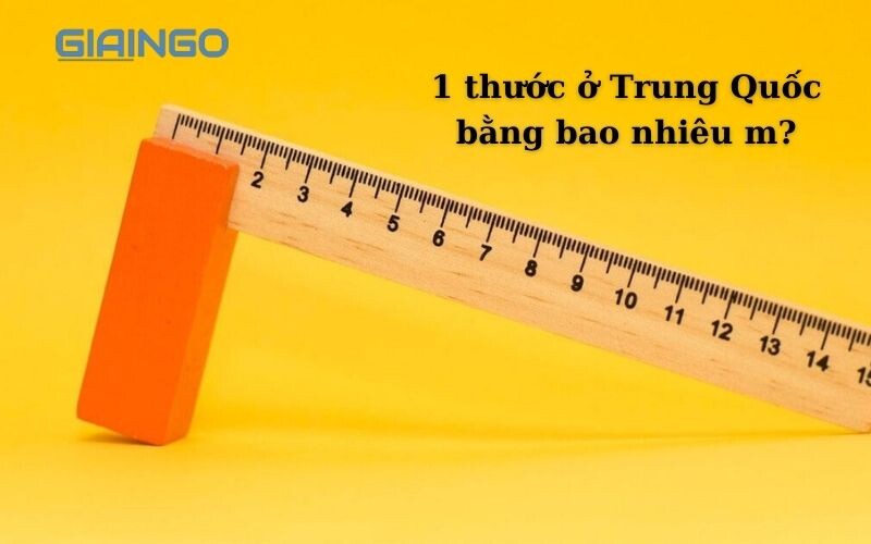 1 mét bằng bao nhiêu mét trong Trung Quốc?