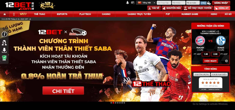 Nhà cái 12BET