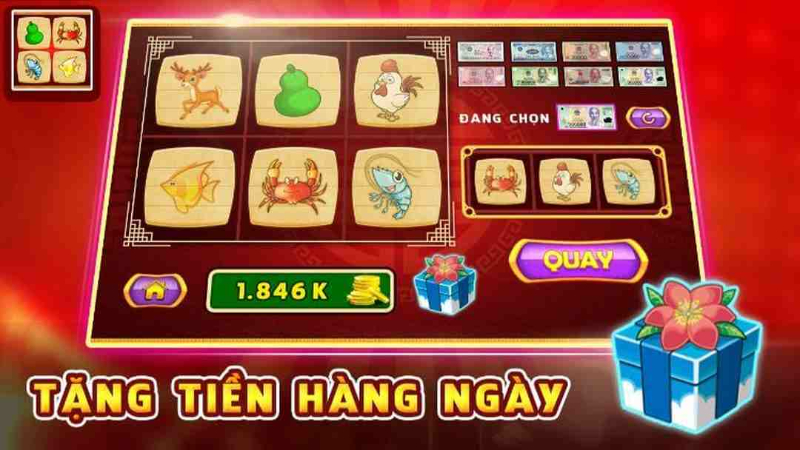 Khuyến mãi mới nhất khi tải game bầu cua online