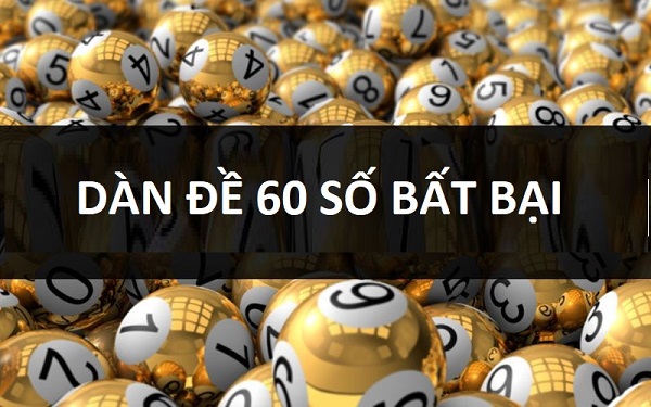 Bộ bài 60 số có xác suất trúng lên đến 60%