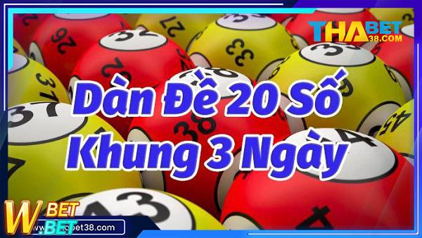 Dàn Đề 20 số