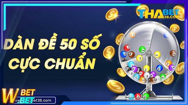 Dàn Đề 50 Số
