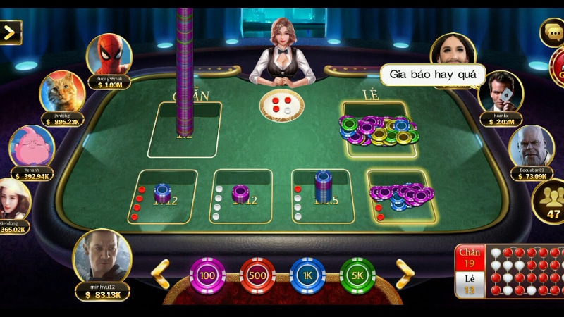 Dưới đây là những tính năng chính của game Go88 khi chơi game