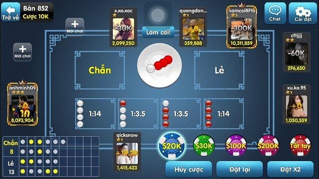 Ưu điểm nổi bật của trò chơi xóc đĩa