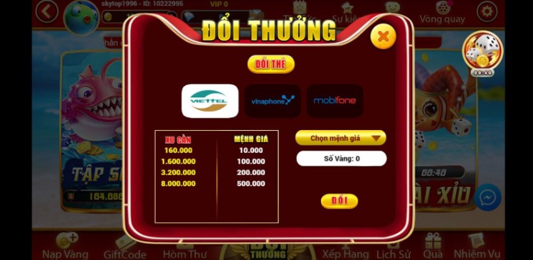 Hướng dẫn người chơi mới nhận 50k